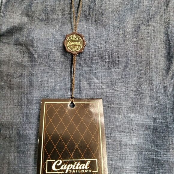 Capital Tailors Single Stitch Tailoring Jeans Size 2 - Picture 3 of 15